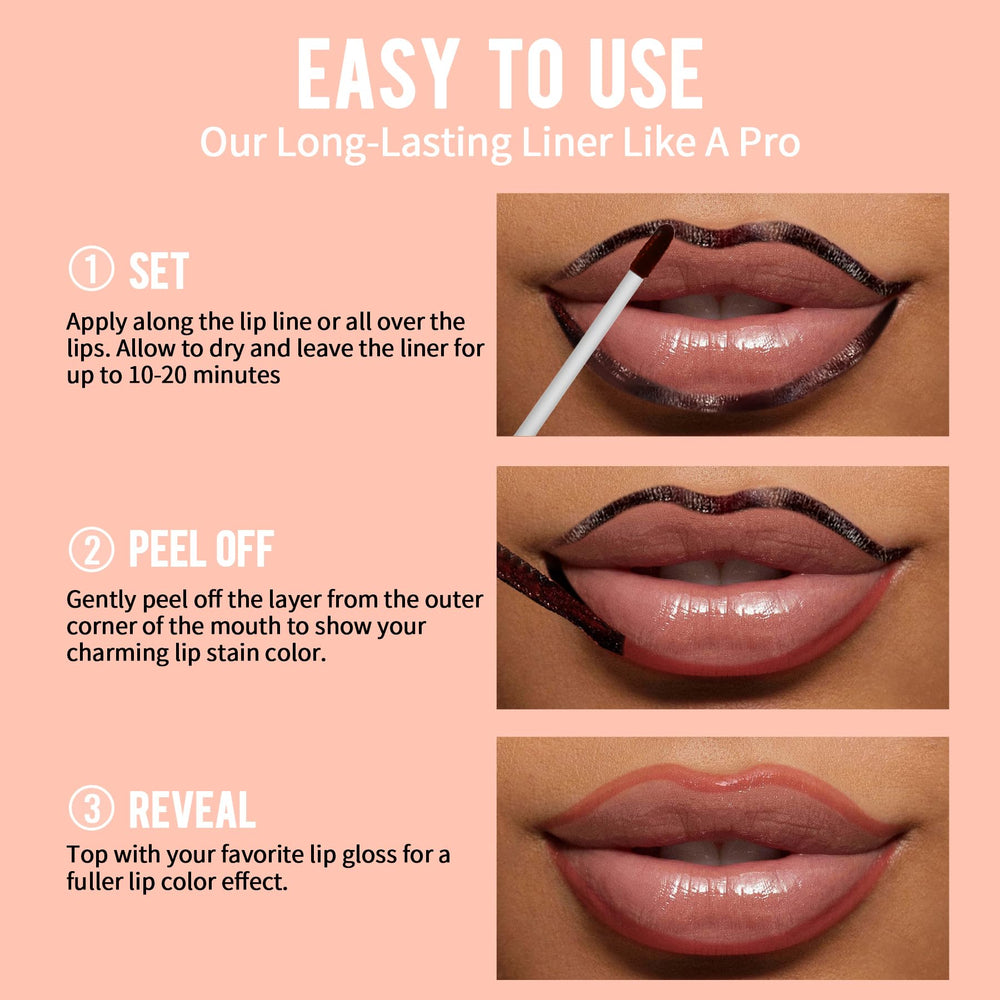 iMethod Lip Stain resistente al agua, color duradero y sin transferencia