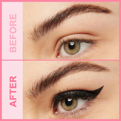 iMethod Liquid Eyeliner thick-tip creates bold winged eyes