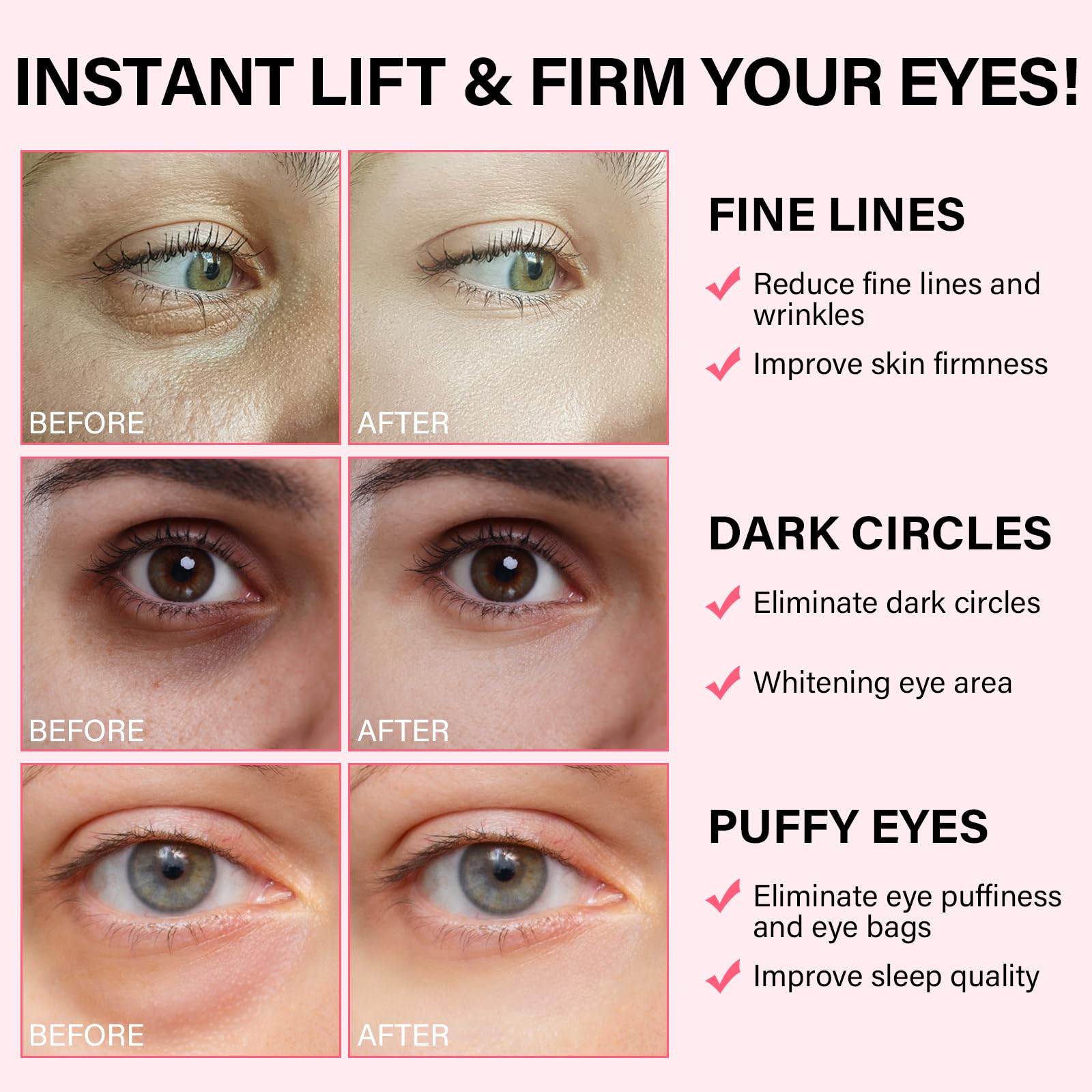 iMethod PDRN Eye Patches cooling gel close-up delivers instant soothing sensation.