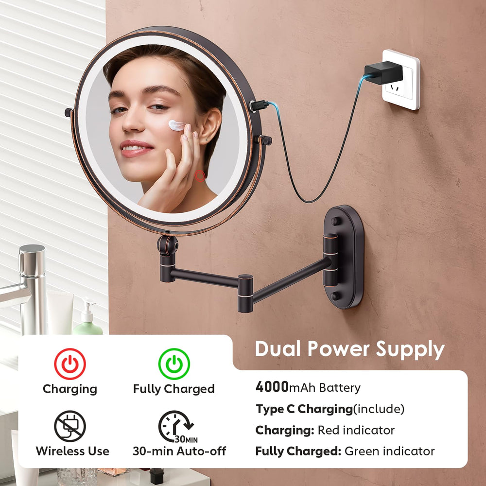 IMIKONA dual sided 1X and 10X magnification for full face and detail work