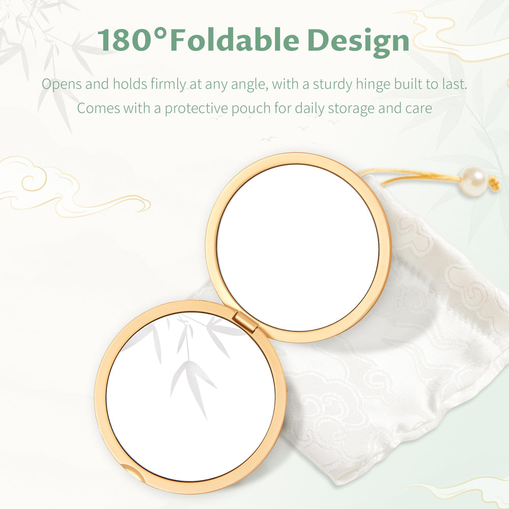 Imperblooms 180-degree hinge enables hands-free viewing at any angle.