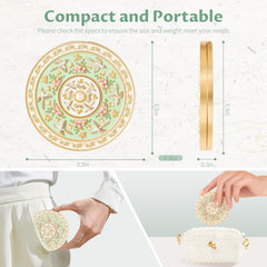 Imperblooms 3-inch diameter remains unobtrusive and easy to retrieve.
