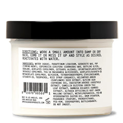 Close-up showing no-shine natural finish of Imperial Barber Matte Pomade Paste