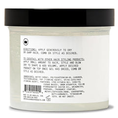 Hands applying Imperial Gel Pomade for precise sculpting and volume.