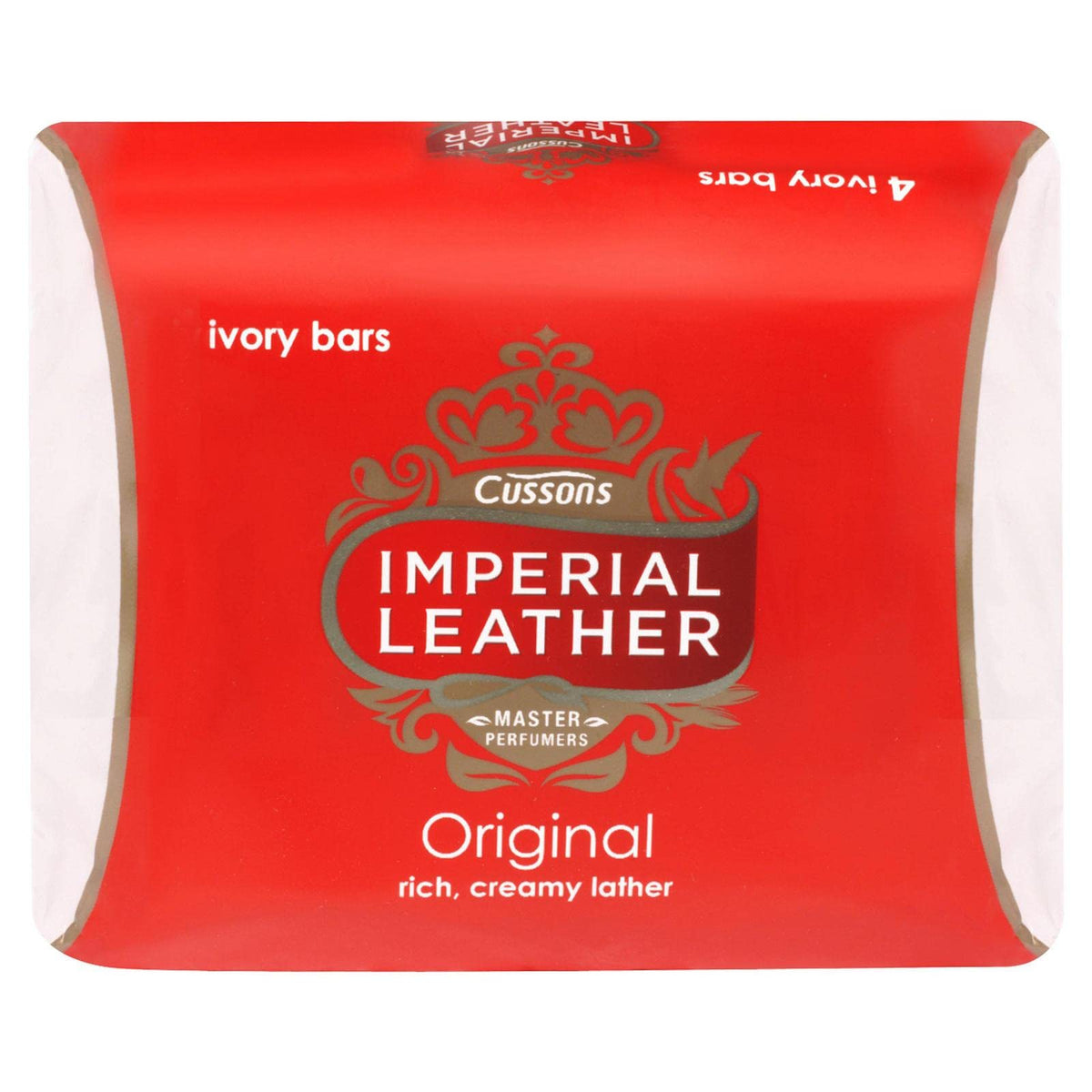 Imperial Leather Ivory bar soap with classic fragrance offers a rich lather for daily cleansing