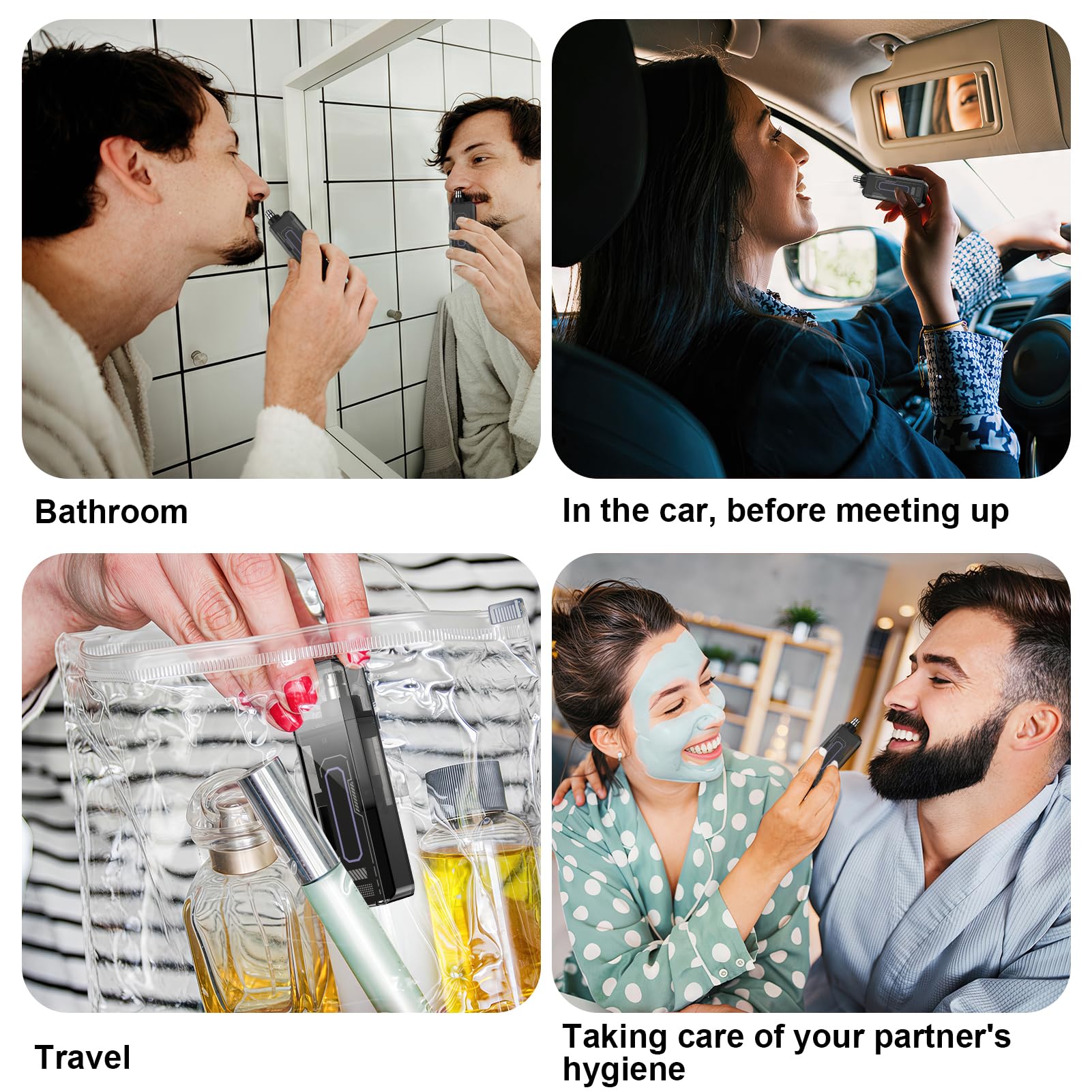 IMPORX nose hair trimmer USB-C charging for flexible power on the go