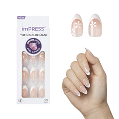 imPRESS manicura francesa intrépida, sin adhesivo