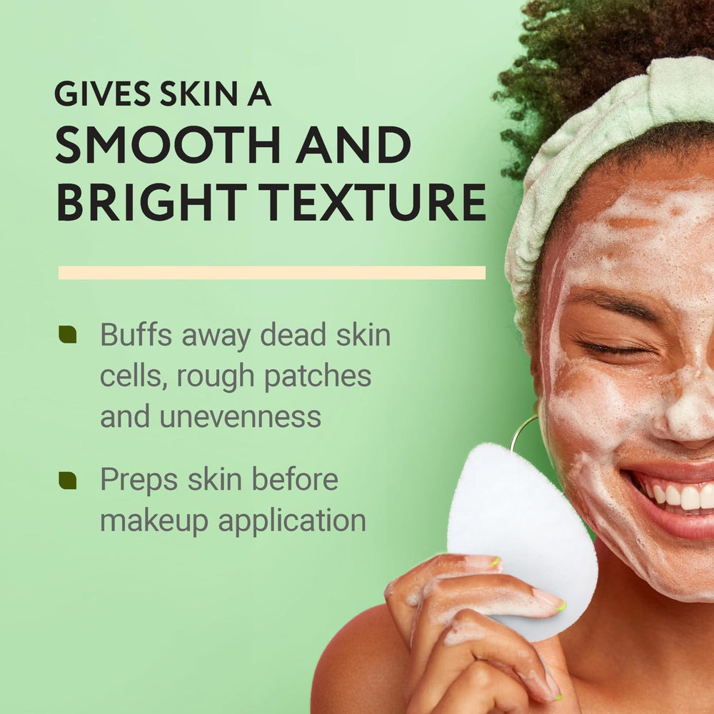 IMPRESA exfoliating pad texture detail highlights soft scrub action