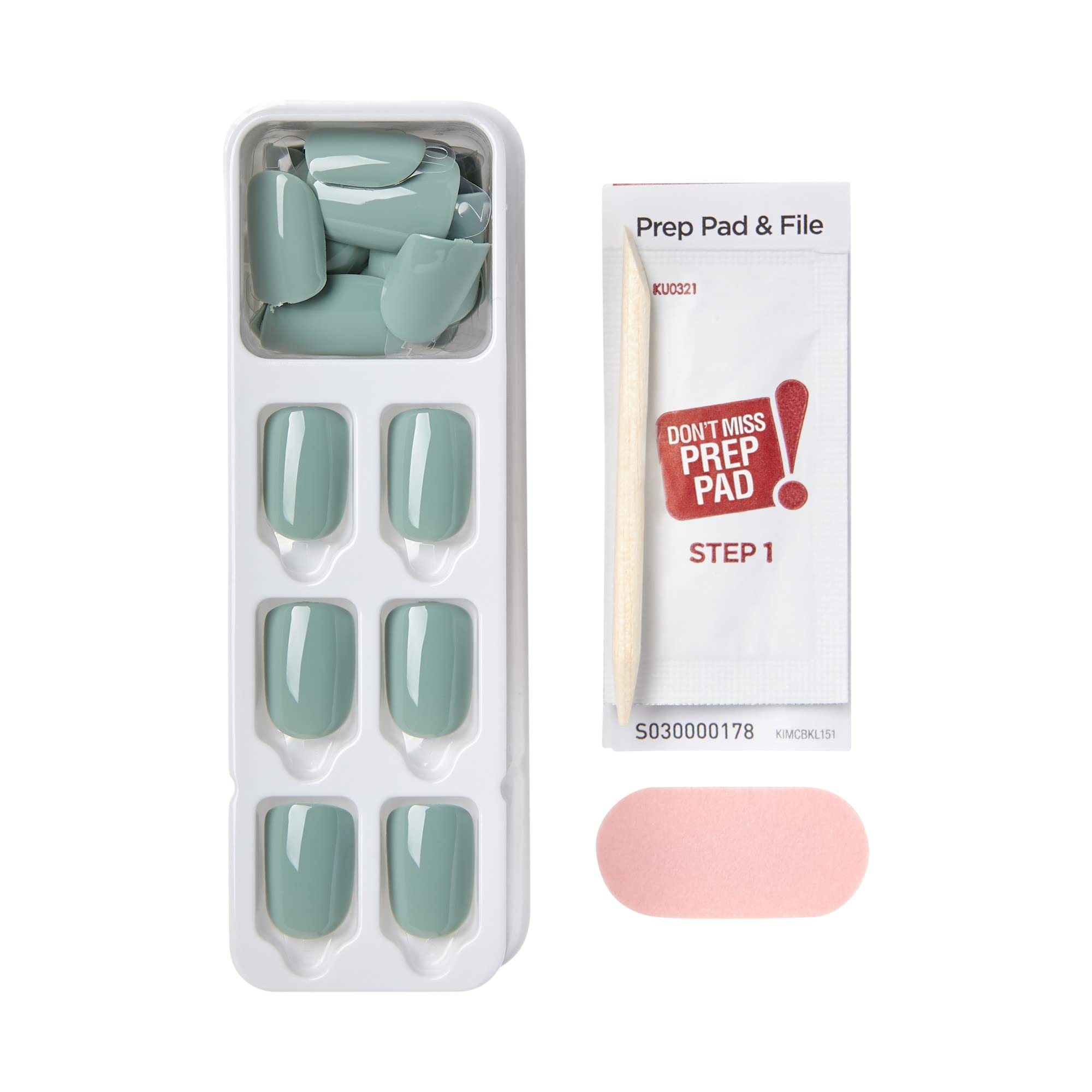 impress 30 nails in pack highlights a complete at-home manicure kit