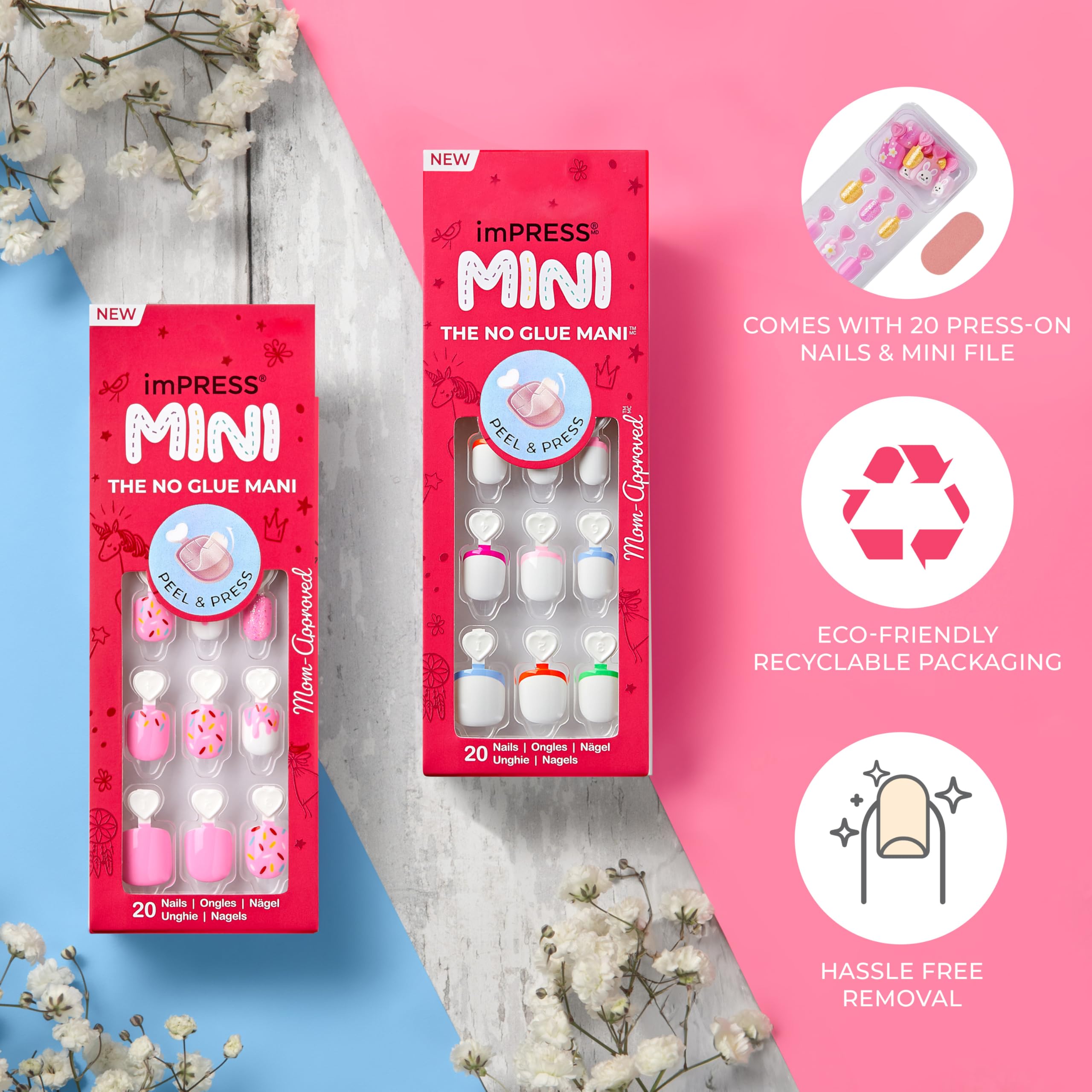 imPRESS 6 jeweled accent nails add sparkle to kid-friendly manis