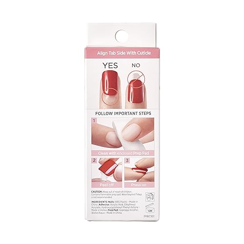 acabado gel imPRESS con aspecto natural y sin tiempo de secado