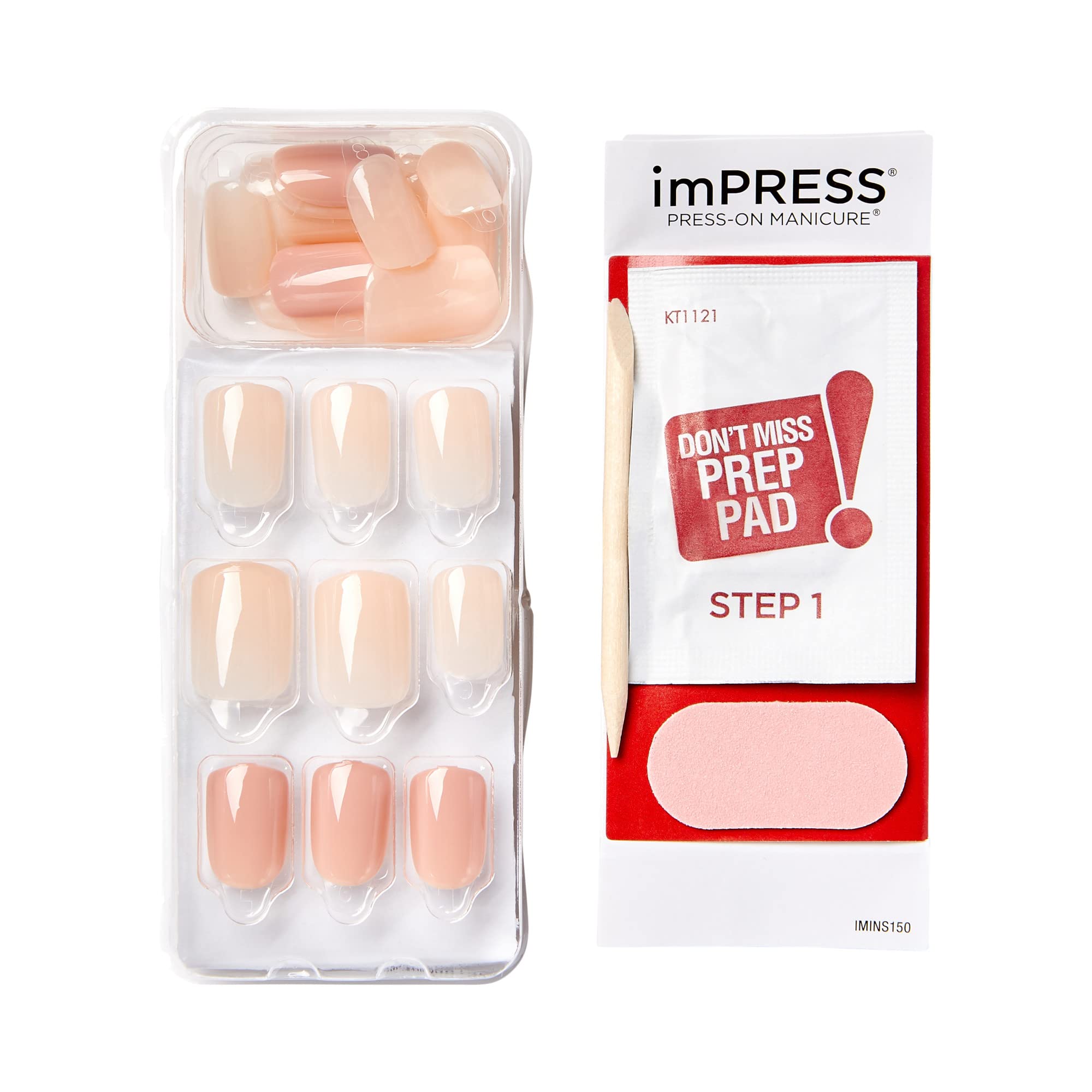 ImPRESS cambios de look rápidos y seguros para el día a día.