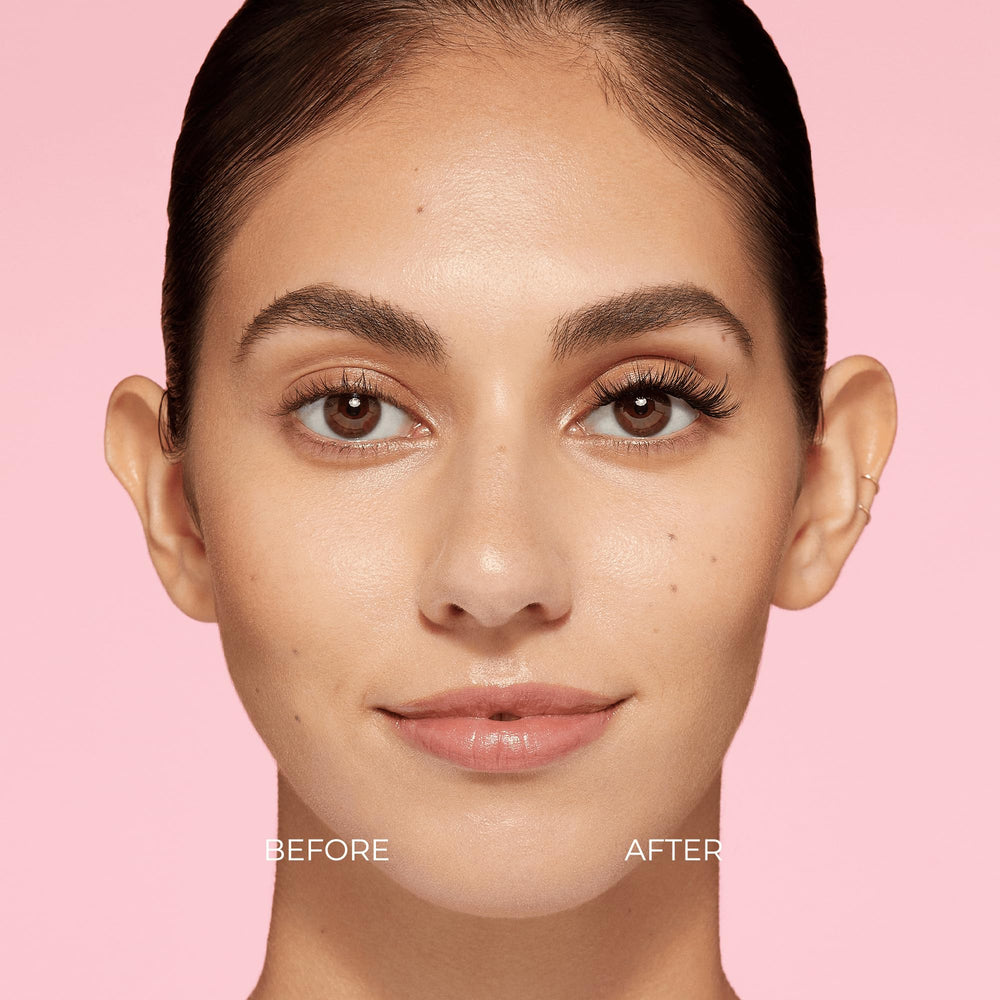 imPRESS Falsies wispy style clusters provide fluttery, day-to-night definition.