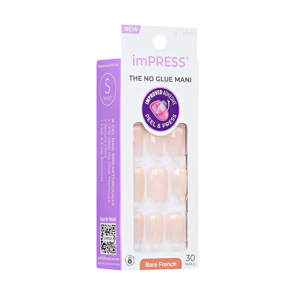 Regreso a clases con uñas francesas modernas de imPRESS Heroic