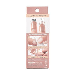 ImPRESS instrucciones, toallita de preparación, lima mini y palito de manicura para empezar.