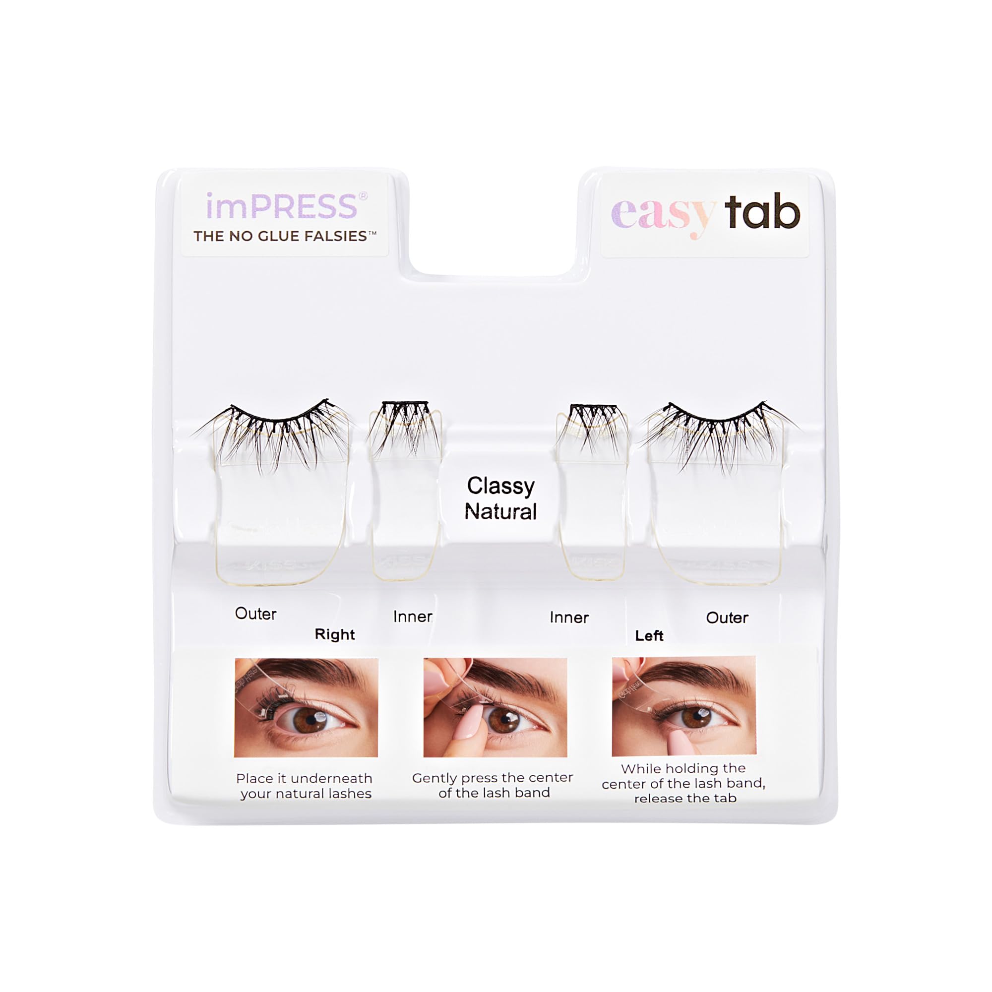 imPRESS KISS Classroom-ready lashes for school or daily routines