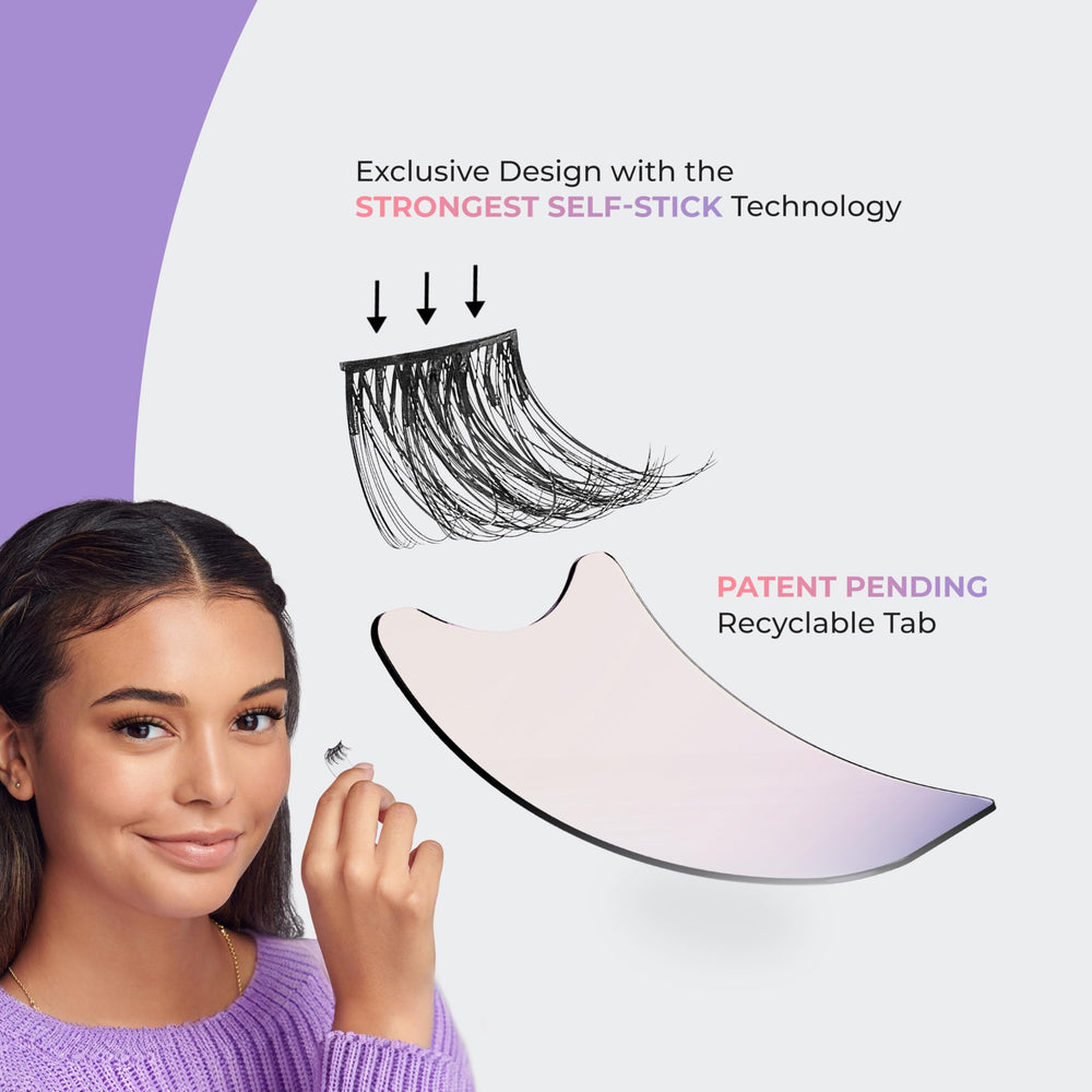 imPRESS KISS Classy Natural lashes pack for everyday wear