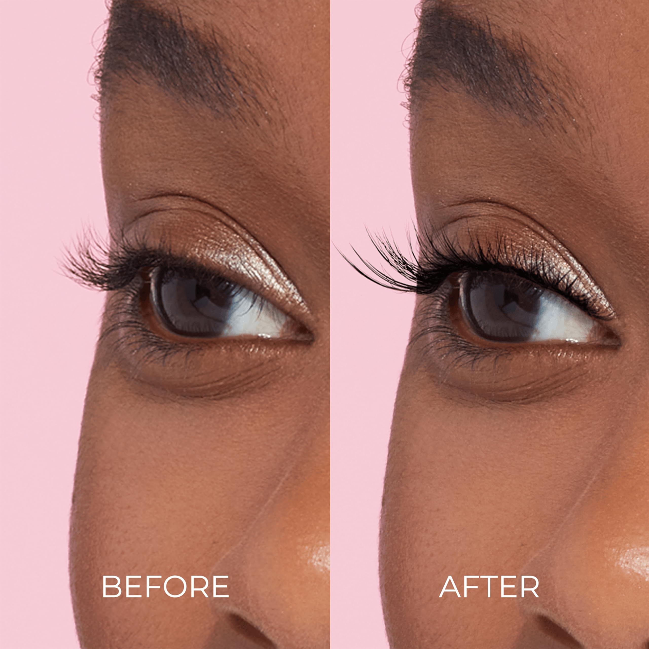 imPRESS Kiss Falsies invisible-band provides a natural look with no visible lash band.