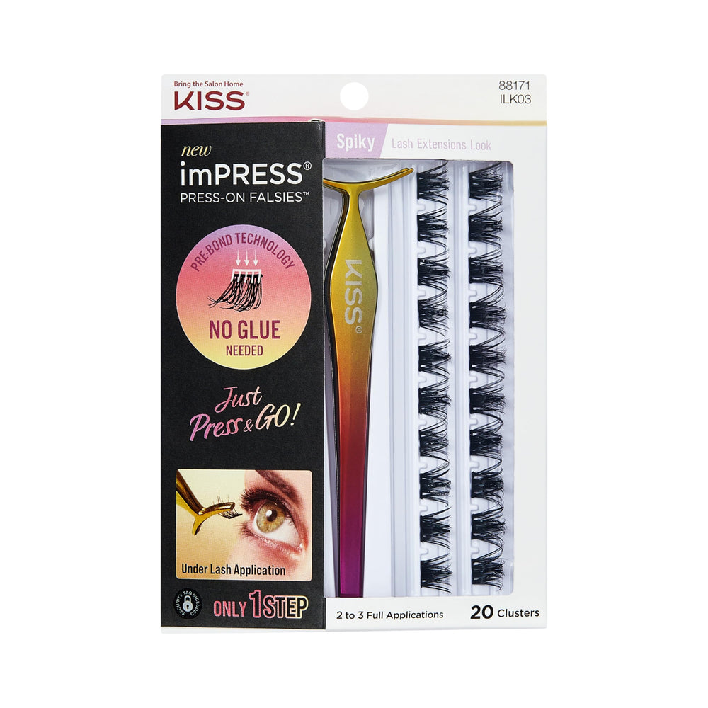 imPRESS Kiss Falsies underlash-application enables instant lash enhancement without glue.