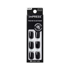 imPRESS uñas press negro: look elegante y práctico para cualquier ocasión.