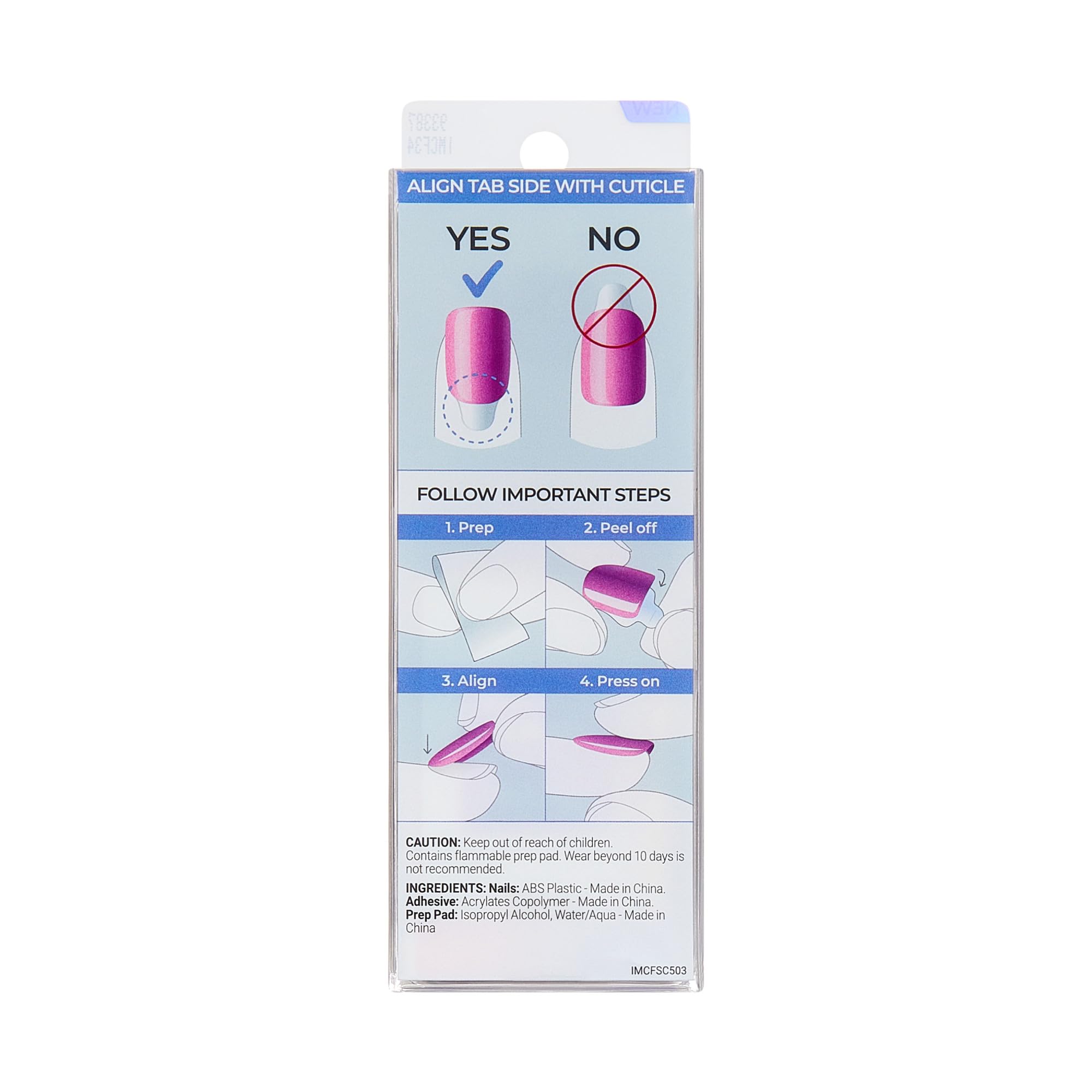 Instrucciones claras y un palillo para una manicura DIY rápida.