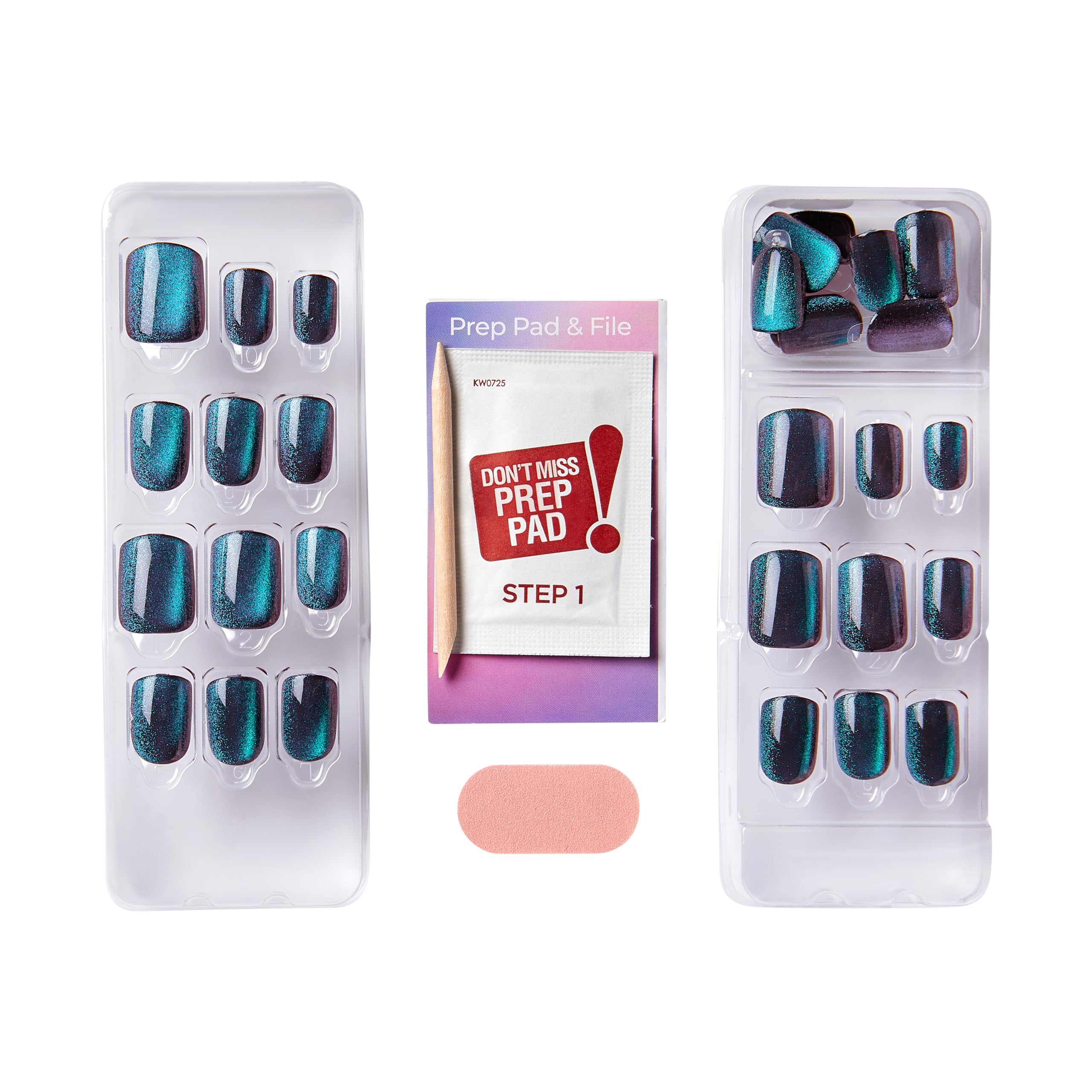 Duración de hasta diez días con ColorFX No Glue Mani