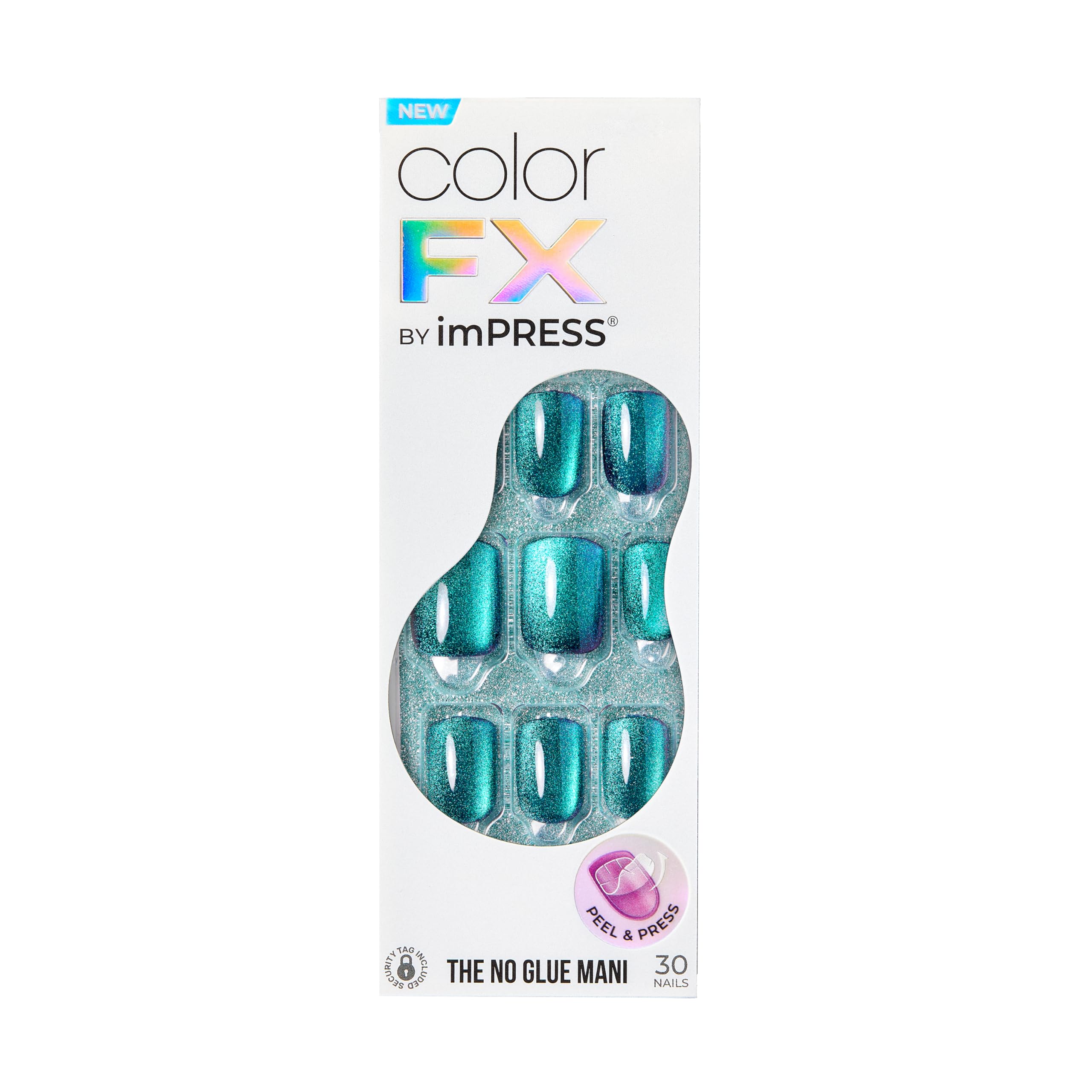 Estilo otoñal de uñas marrón y naranja mate con ColorFX
