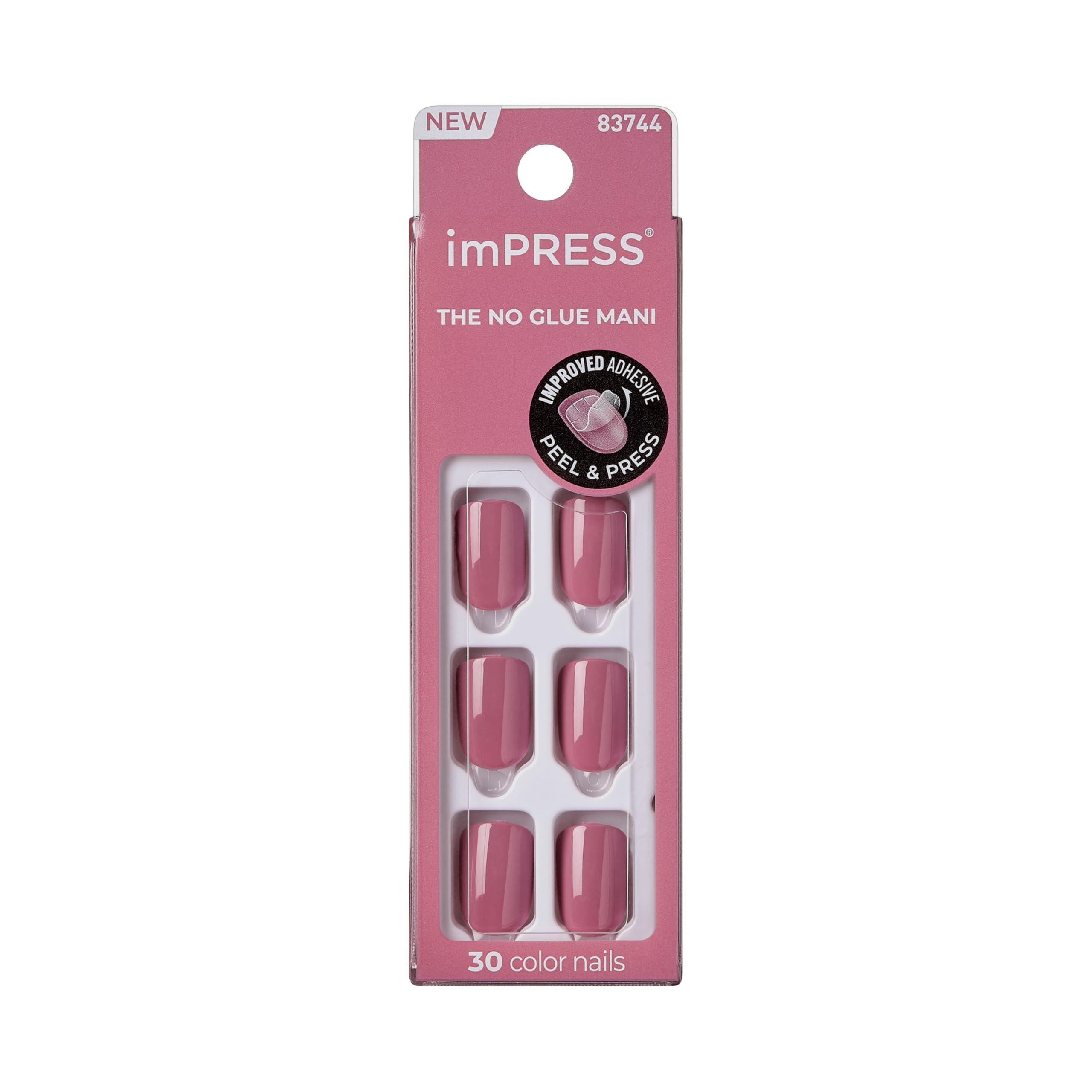 imPRESS Petal Pink press-on nails pack for quick salon-style manicures