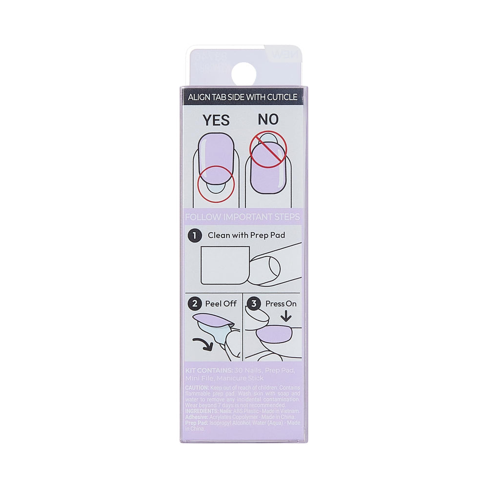 remoción fácil sin dañar uñas naturales con imPRESS