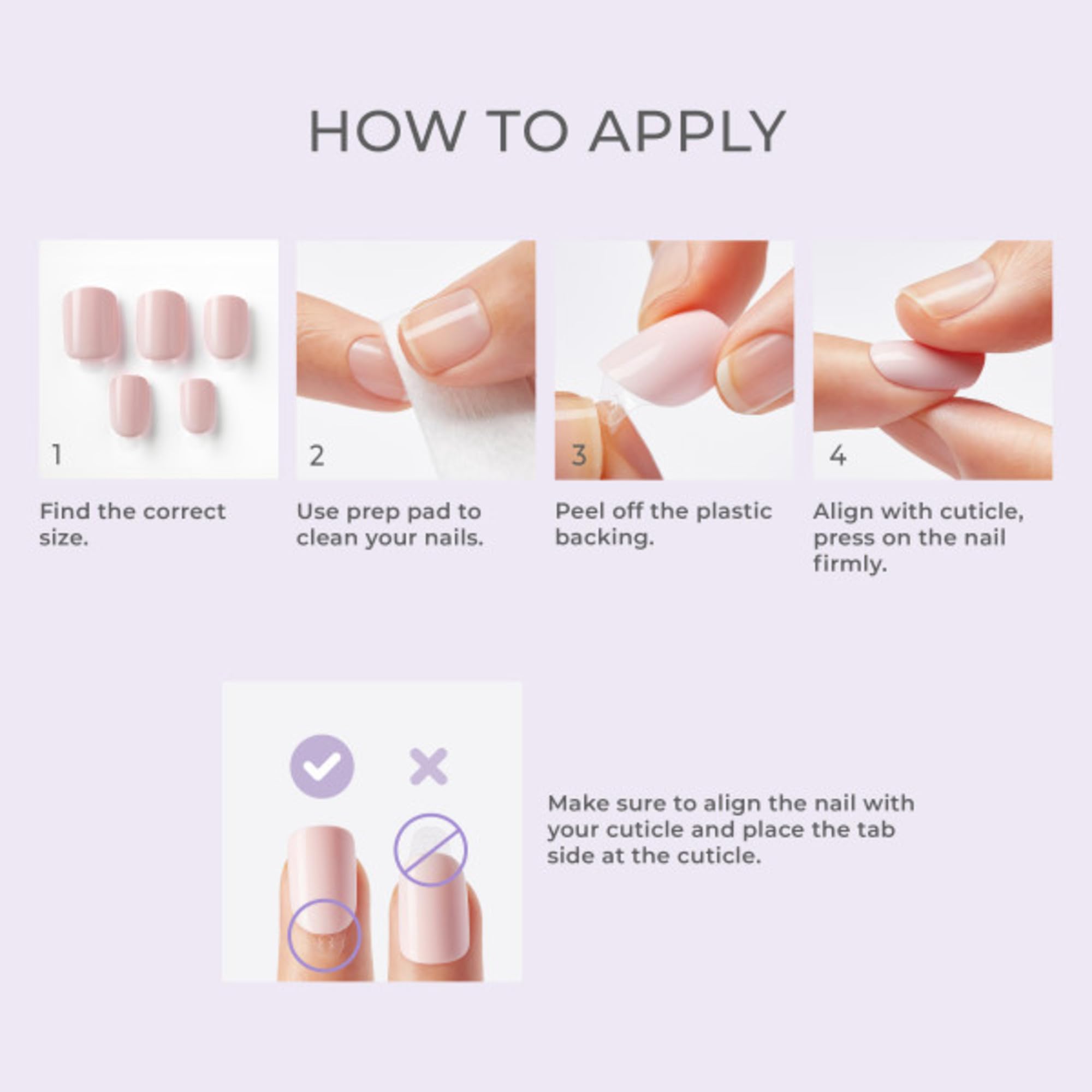 imPRESS retirada fácil sin dañar las uñas.