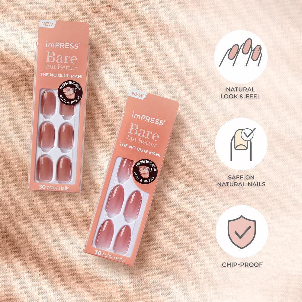 ImPRESS resistente al agua, golpes y manchas para uso diario.
