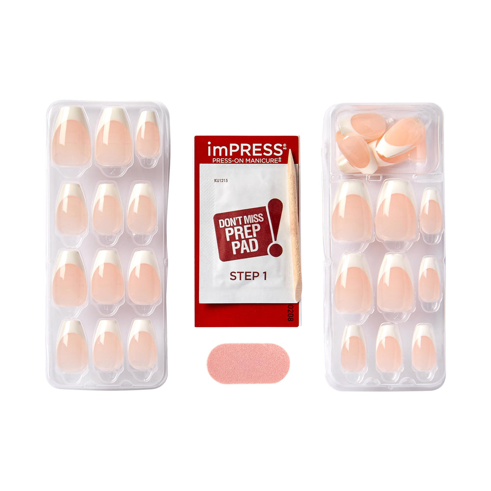 imPRESS reverse dual injection technology creates durable, natural-looking tips