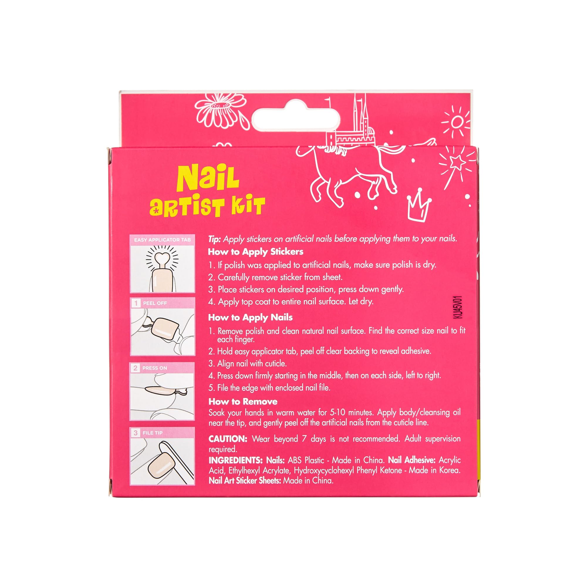 imPRESS mom-approved, non-toxic kit with safe materials for children