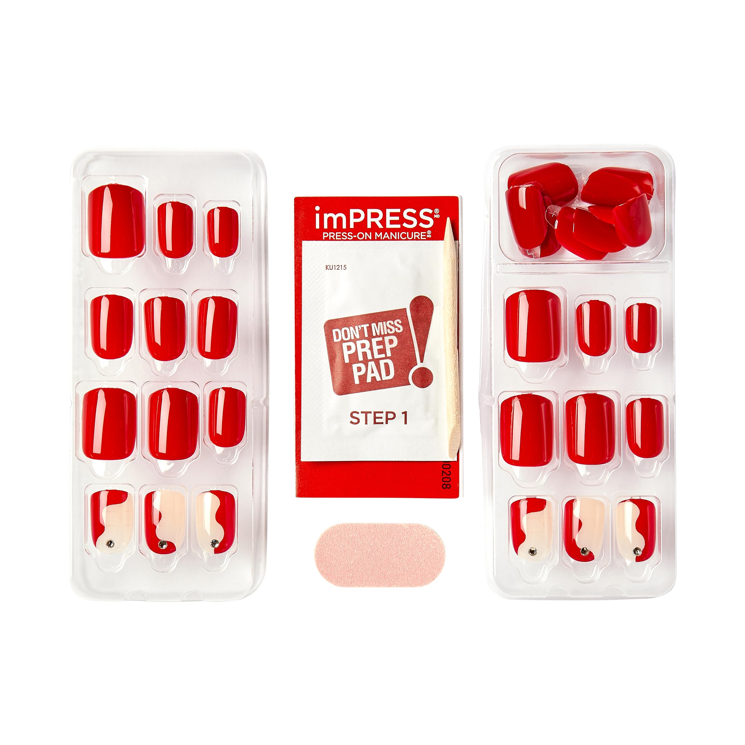 imPRESS Safe on natural nails with gentle removal.