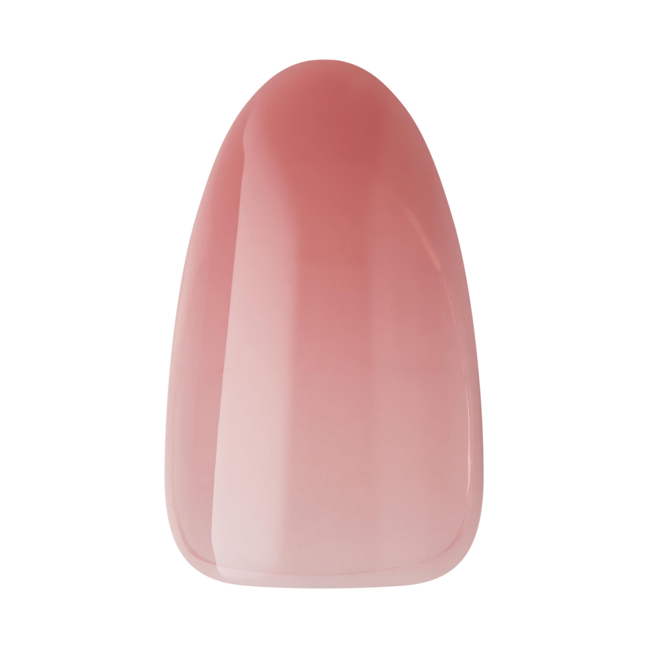 imPRESS Serenity medium pink tone on natural nails look.