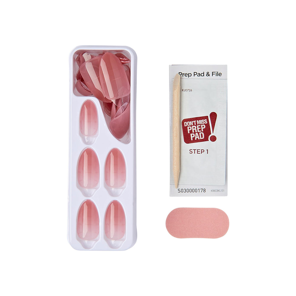 imPRESS Serenity all-in-one kit highlights no-dry-time appeal.