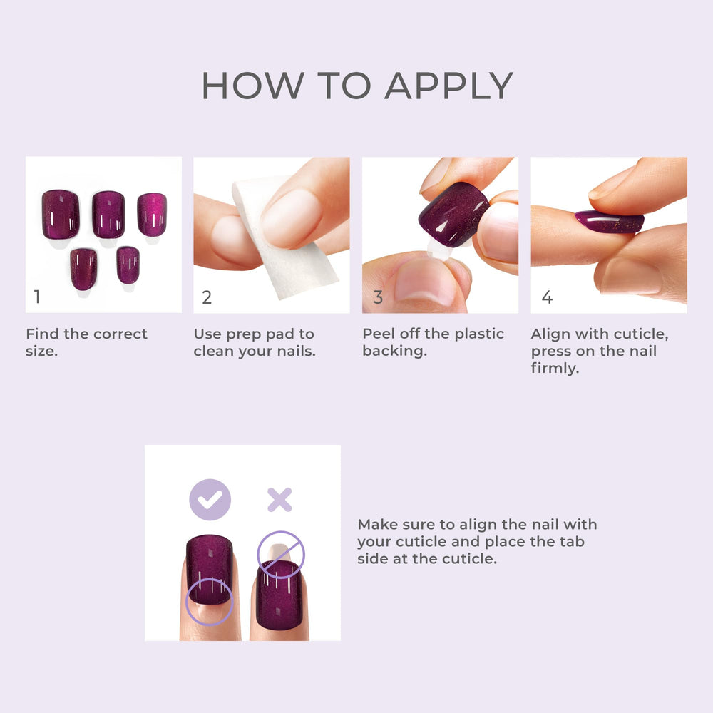 imPRESS Sour Love nails displayed on hand