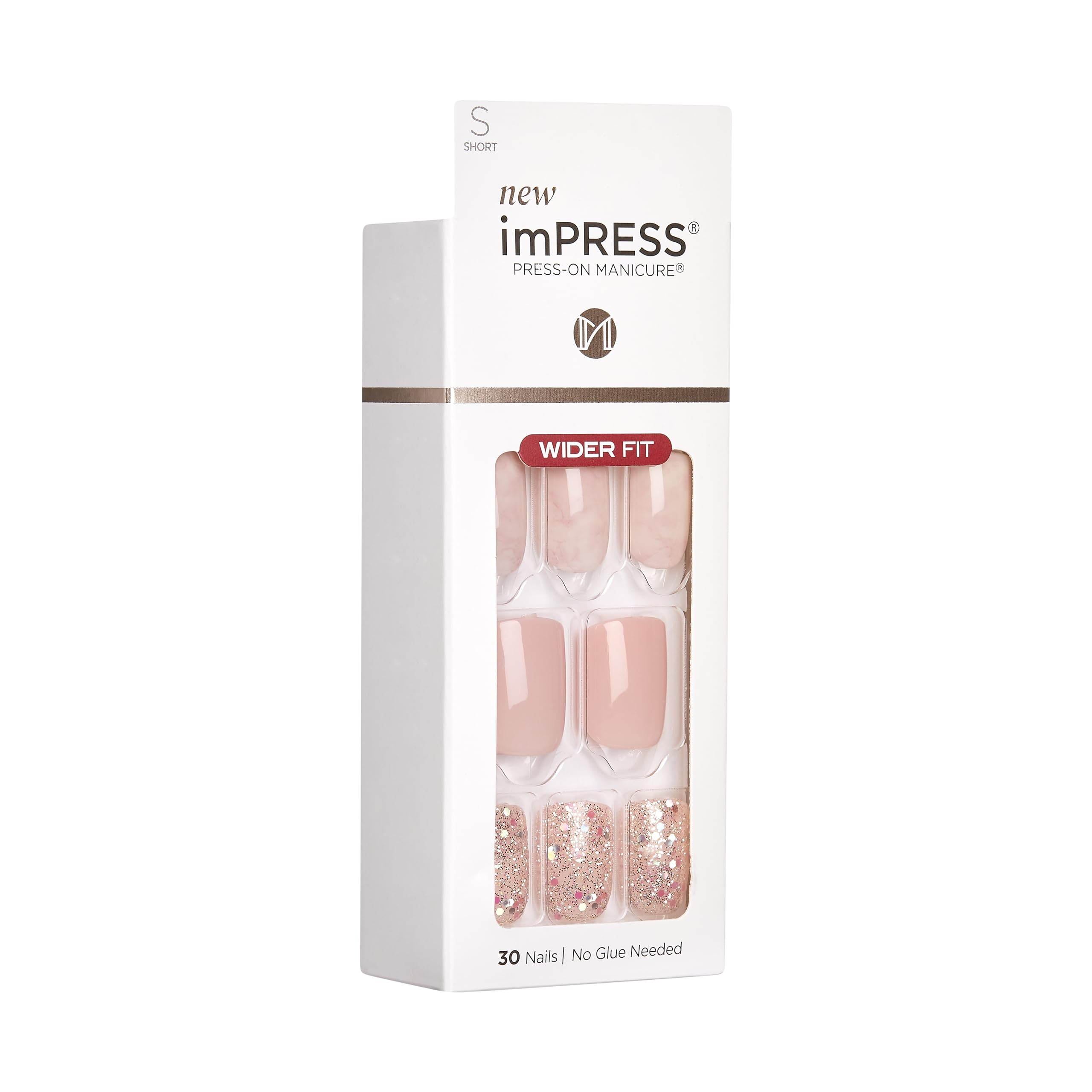uñas imPRESS resistentes al agua para uso diario