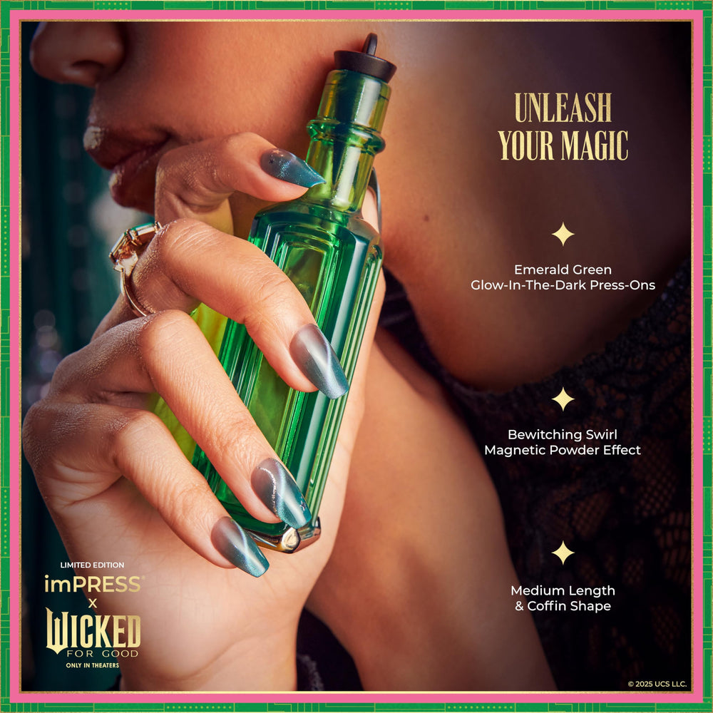 diseño Wicked brilla en oscuridad para eventos nocturnos