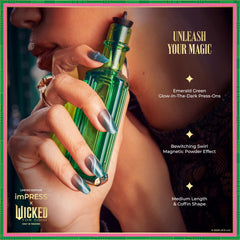diseño Wicked brilla en oscuridad para eventos nocturnos