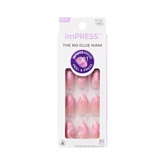 imPRESS Wild Venus: uñas rosas en almendra para un look elegante y natural