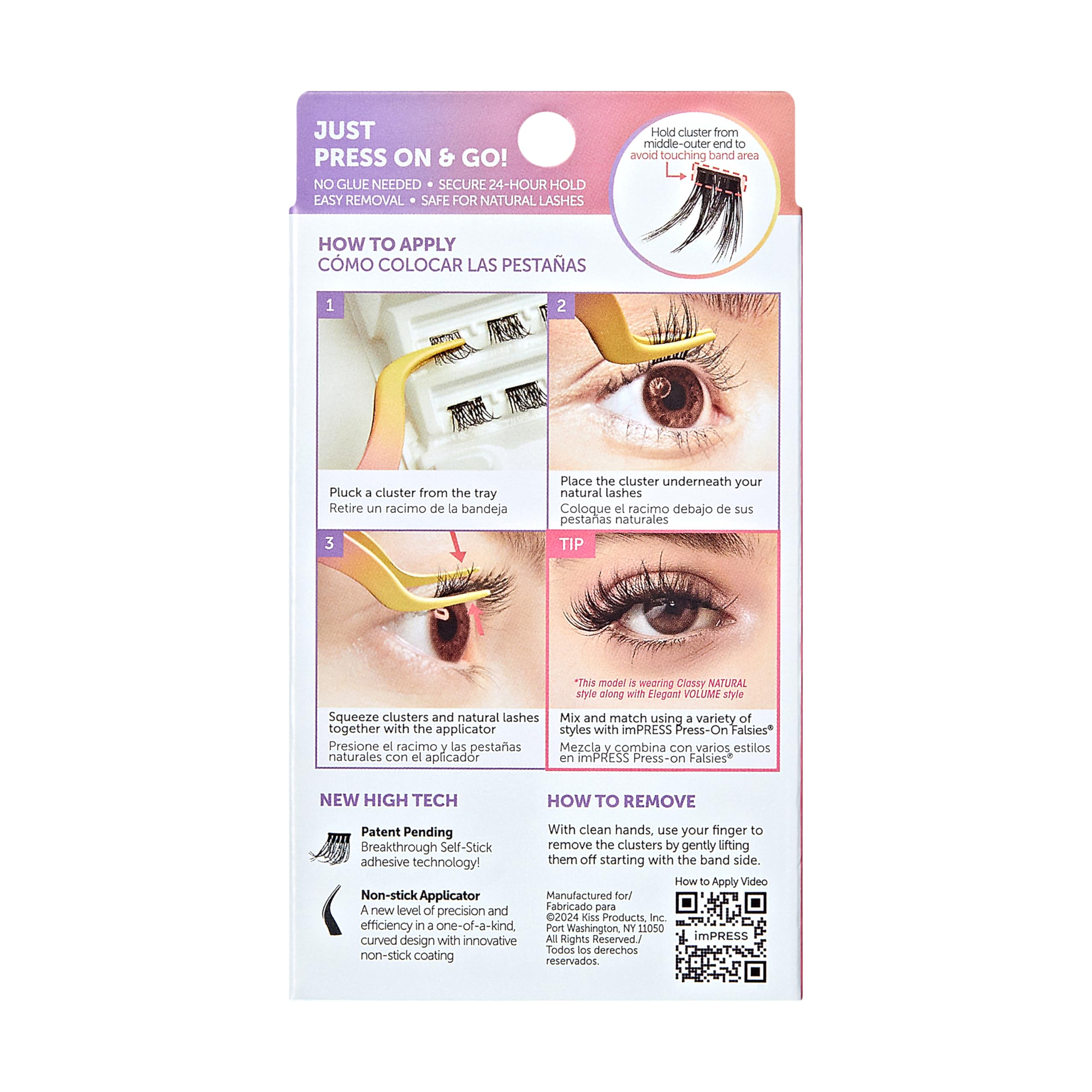 imPRESS wispy mini kit for fluttery finish