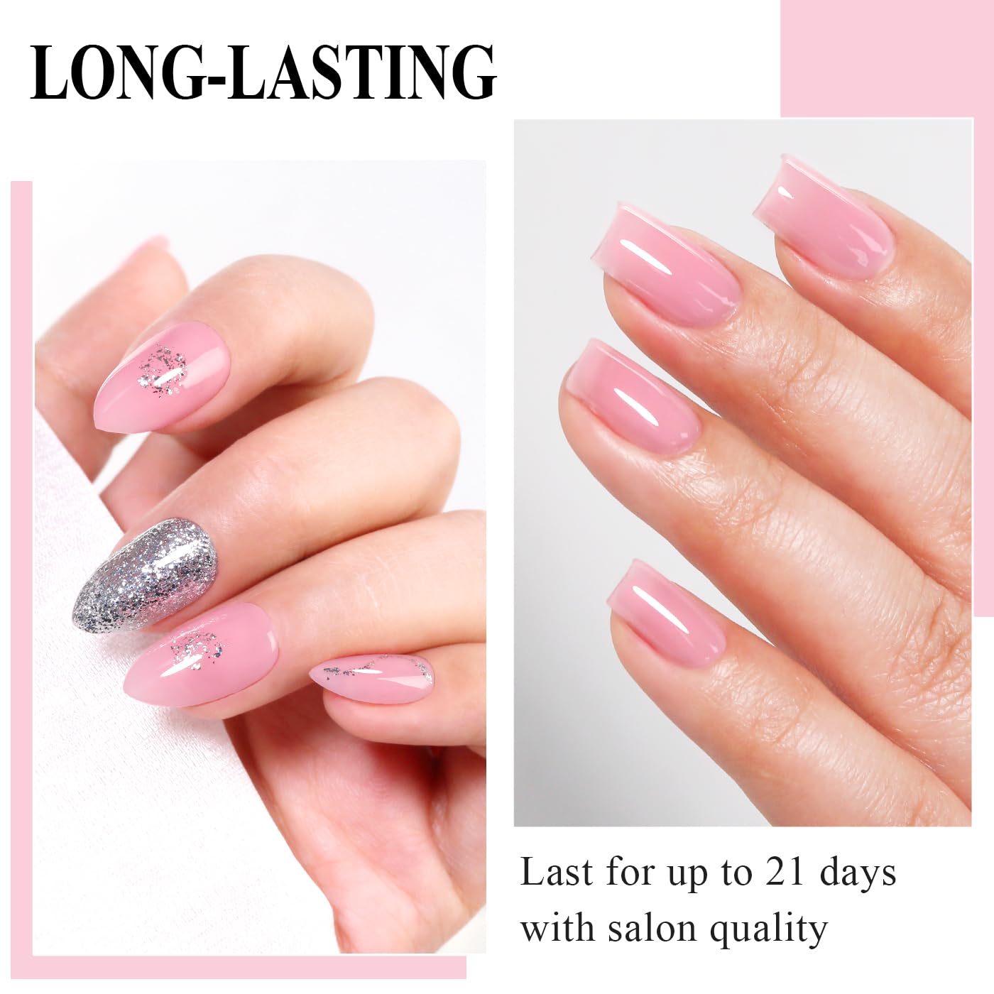 Imtiti Jelly Gel Nail Polish at-home manicure brings salon-grade results with ease.