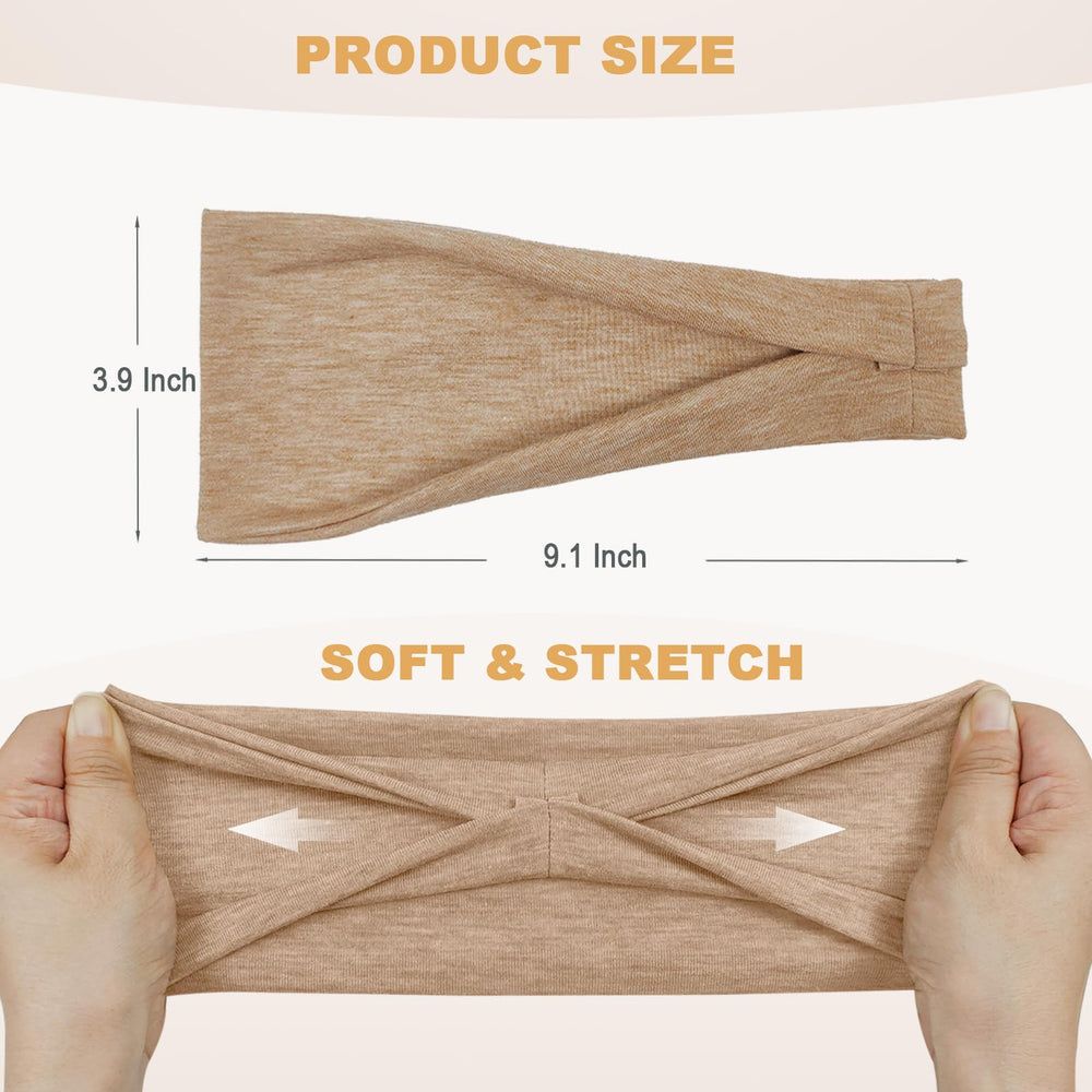 IMYORT headband size-fit demonstrates secure placement during activities.