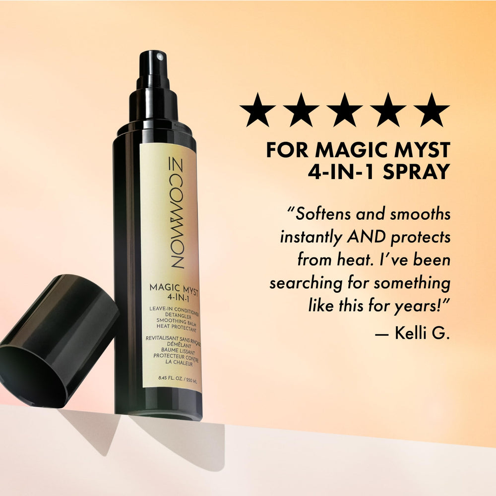 IN COMMON Magic Myst moisture balance keeps hair soft and hydrated