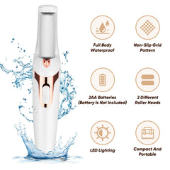 Incamity electric foot callus remover battery installation guide with AA batteries