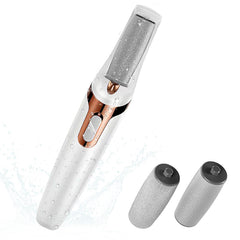 Incamity electric foot callus remover front view for portable foot care