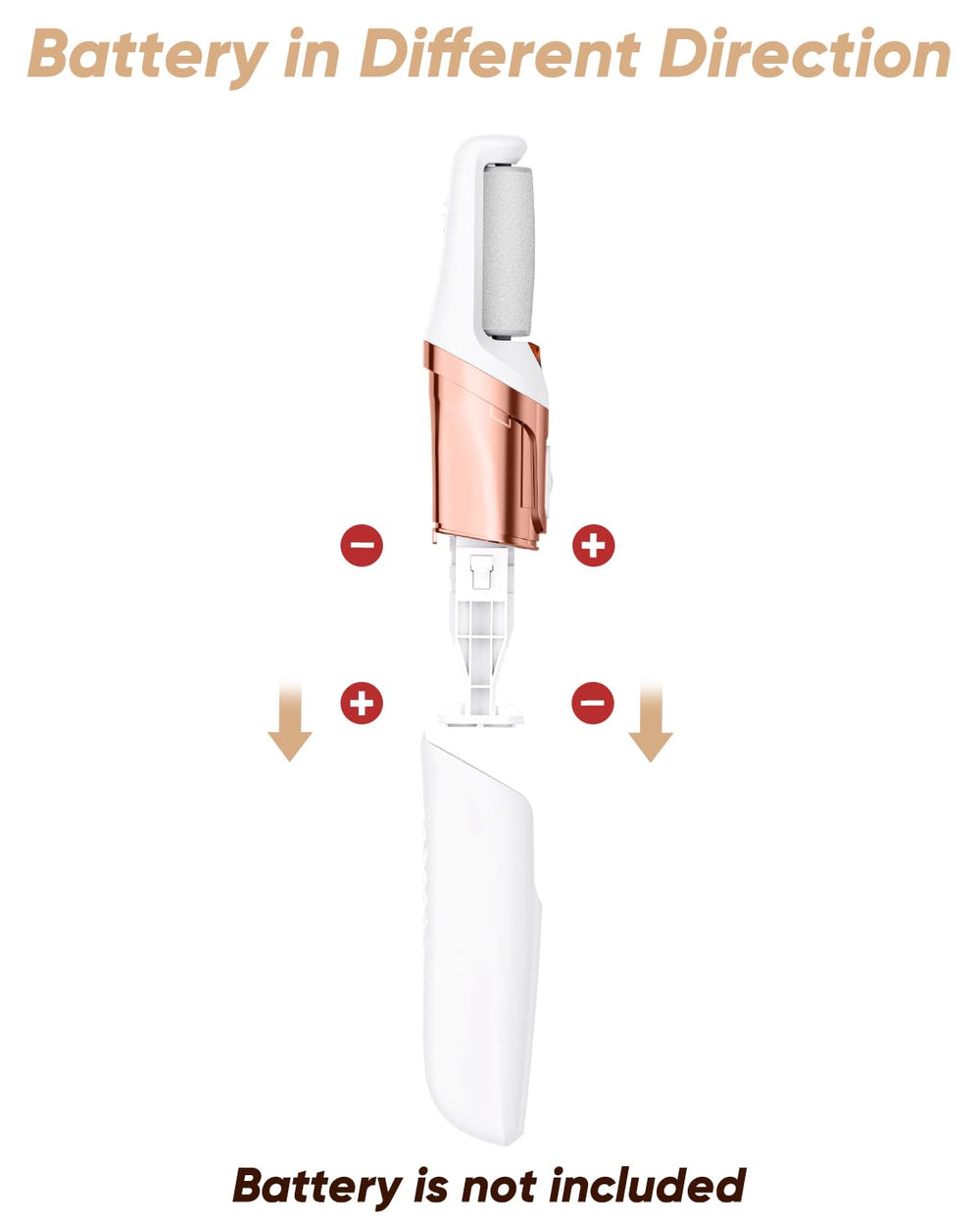 Incamity foot file suitable for post-bath use to ease dead skin