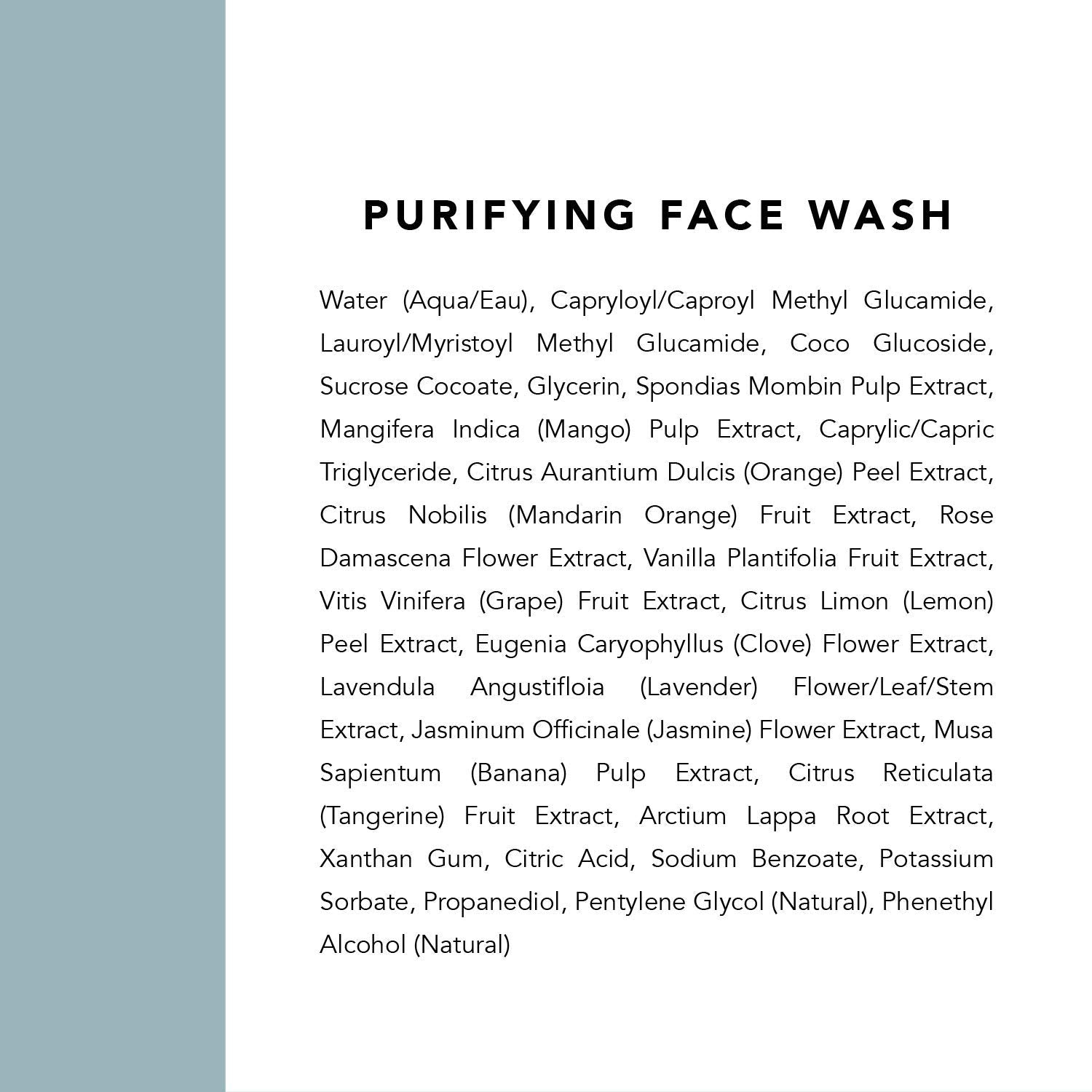 Indie Lee Purifying Face Wash packaging showcases clean minimal branding