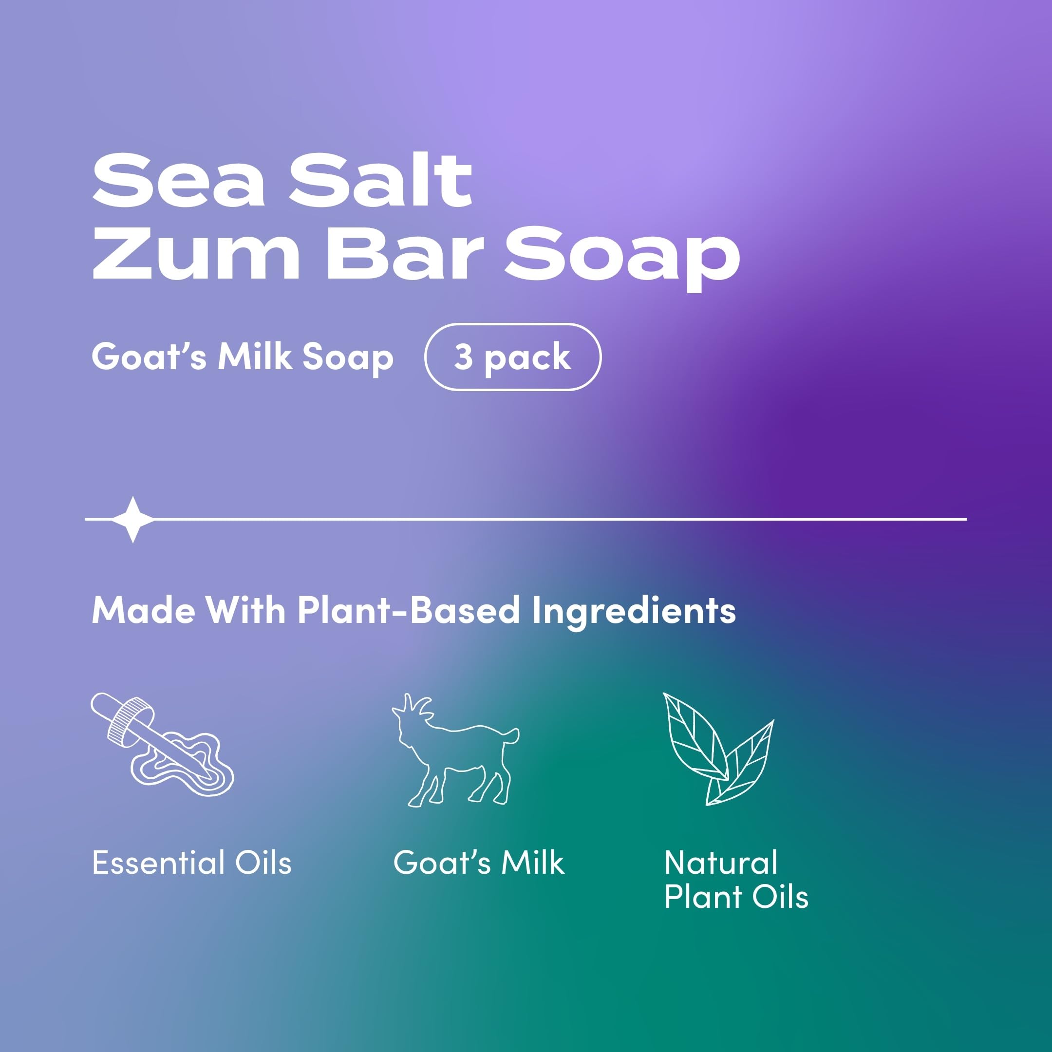 Indigo Wild Zum Jabón con aceites naturales para piel nutrida y suave.